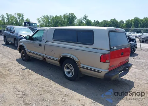 2002 Chevrolet S-10 Ls из США, поврежденный, VIN 1GCCS14W828238193